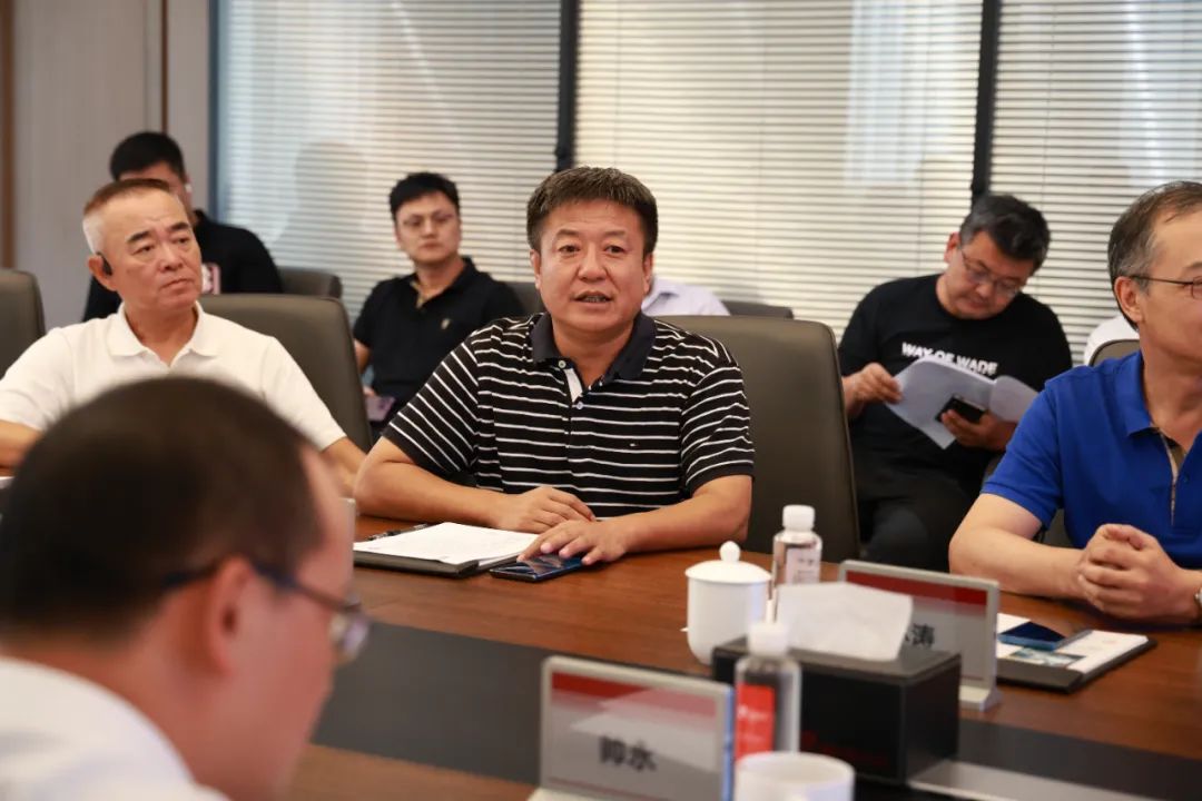 中国科学院院士、哈尔滨工业大学校长韩杰才一行莅临江苏北人考察指导 中国科学院院士、哈尔滨工业大学校长韩杰才一行莅临江苏北人考察指导